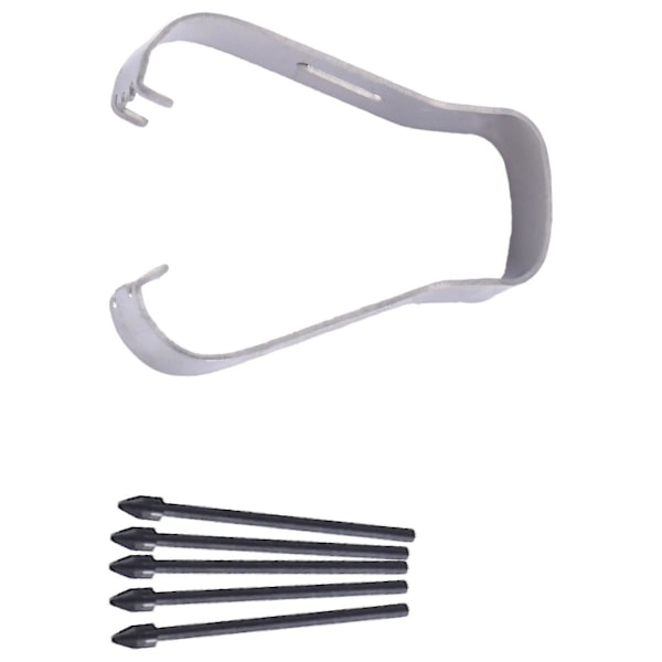 Stylus Nib S6 Nib S7 Efterfyldning N10 Udskiftelig S22 Nib N20 Efterfyldning 1 Sæt 25 Sorte Penhoveder + 5 Klips