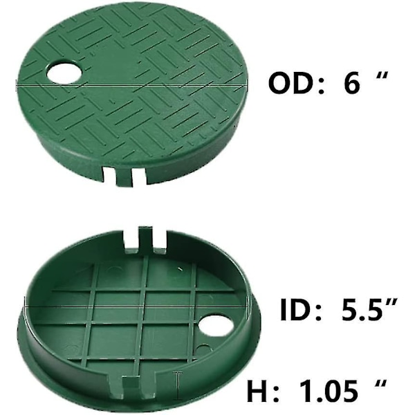 6\" Ventilboksdæksel (sæt af 2)
