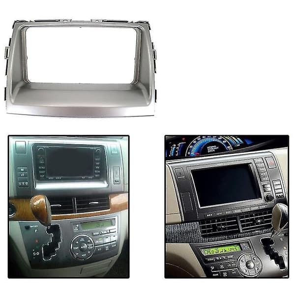 2 Din Bilradio Facia Panel Adapter til Previa Tarago 2007+ Estima 2006+ (haoyi