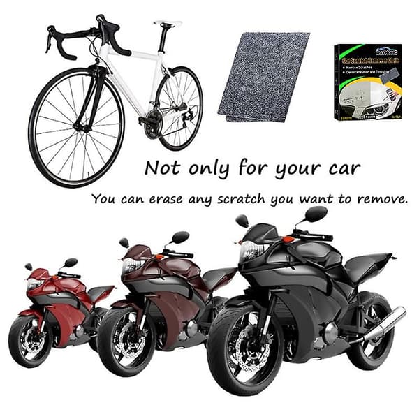 4 pakker med Nano Flash Cloth bilflekkfjerner