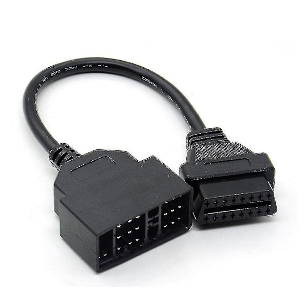 OBD Diagnostisk Koppling 22-polig till 16-polig för Toyota 22-polig OBDII Kabeladapter