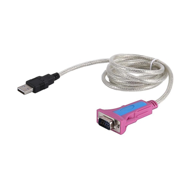 USB till Rs232 Db9 seriell kabelomvandlaradapter Pl2303 Chipset 1,5 m för fönster 10