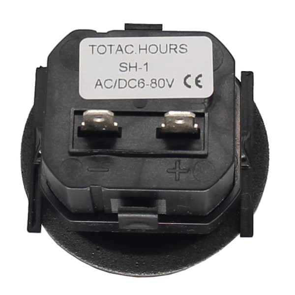 DC 6-80V generaattorin tuntimittari veneille, kuorma-autoille, traktoreille ja autoille