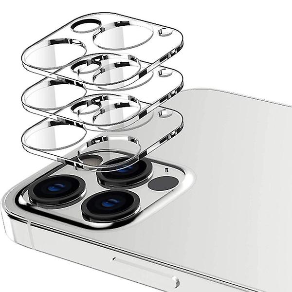 2-pack Linskydd för Iphone 12 Härdat Glas Kamera Transparent