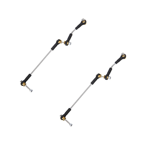 2 kpl Ohjauslinkki Servo Link -sauva Ohjausmekanismi C14 C24 C34 B1 B14 B24 B16 B36 1/16 RC-autolle