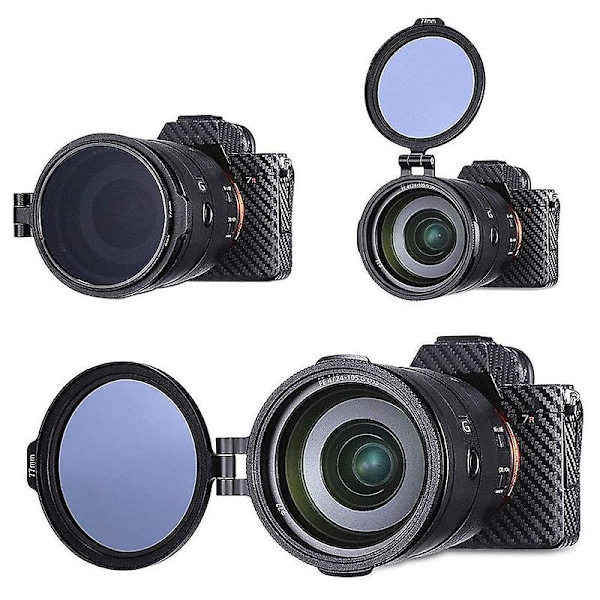 Nd-pikakytkinteline Objektiivi Suodatin DSLR-kameran valokuvausobjektiivipidike 62mm