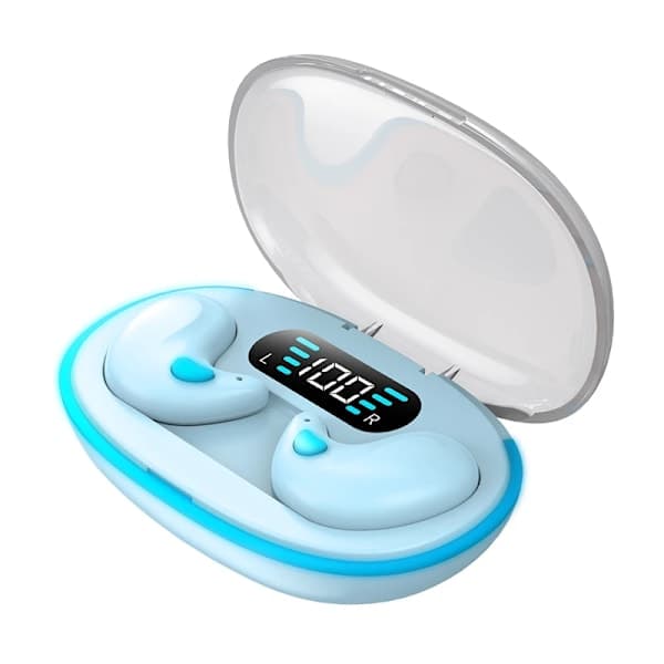 Original X55 TWS True Wireless Earphones Mini Blå Sort Blue Black