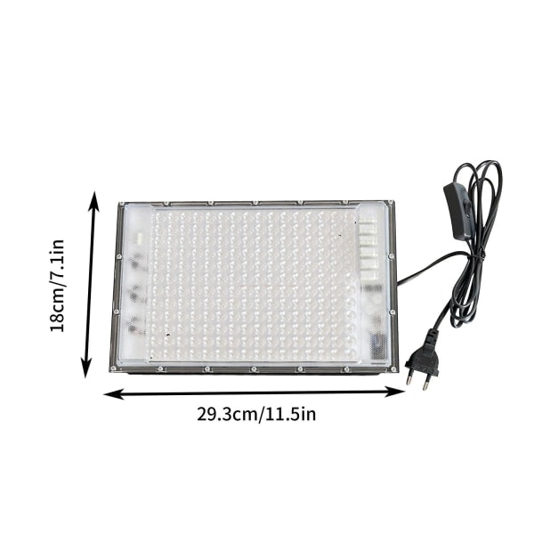 Innendørs Solarium, Solariumlampe, Bærbar Solariumlampe, 45W, 196 LED, Komplett Blå Solariumlampe for Ansikt og Kropp, Kropp og...