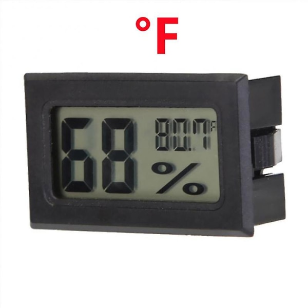 Mini Termometer Hygrometer Mätare LCD Digital Temperatur Hygrometer Sensor Mätare Inomhus Rum