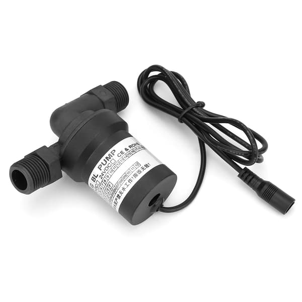 24V 18W DC Borstlös Solvattenpump för Varmvattenberedare