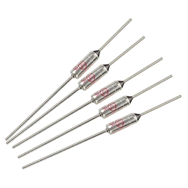 5 st Termiska Säkringar, Kretsavbrott, 185 Celsius, 250V, 10A