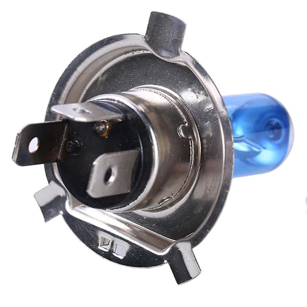 H4 Halogen 55w Bil Lyktpære Høy Lavstråle H4 12v 60/55w P43t 9003 Super Lys Hvit 6000k Bil Frontlys Lampe Biltilbehør