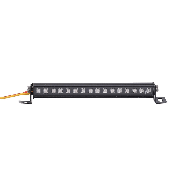 16 Led metalltaklampe lysstang for Trx4m 1/18 Rc beltebiloppgraderingsdeler