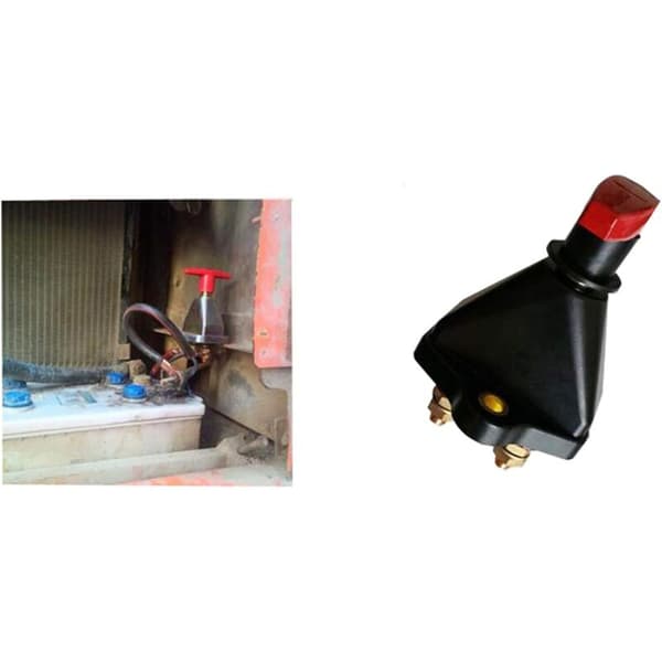 12-24V 600A Bilbatteriafbryder. Strømisolator Afbryder. Til Racerløbsbiler, Marine ATV'er, Lastbiler og Både