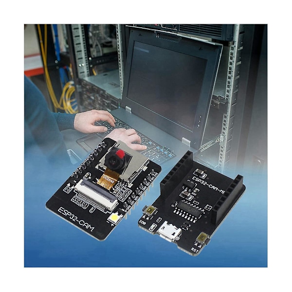 Esp32-cam Utvecklingskort + OV2640 Kameramodul Set 520kb + 4m Psram 32mbit Wifi + Bluetooth Ultra Låg