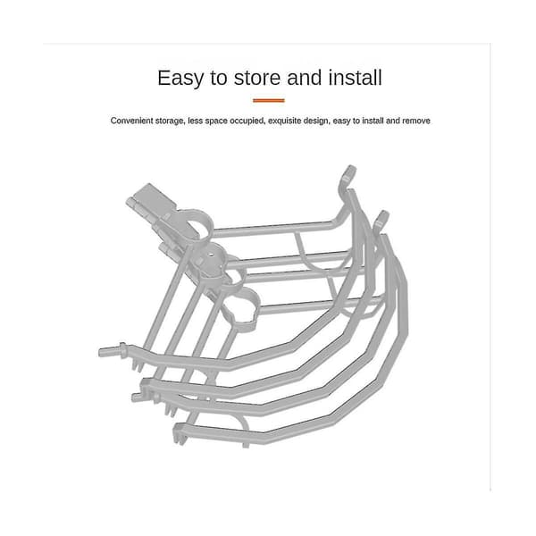 For Mini 3 Propeller Landing Gear Extended Leg Wing Cover Blade Protector For Mini 3 Pro Accessorie