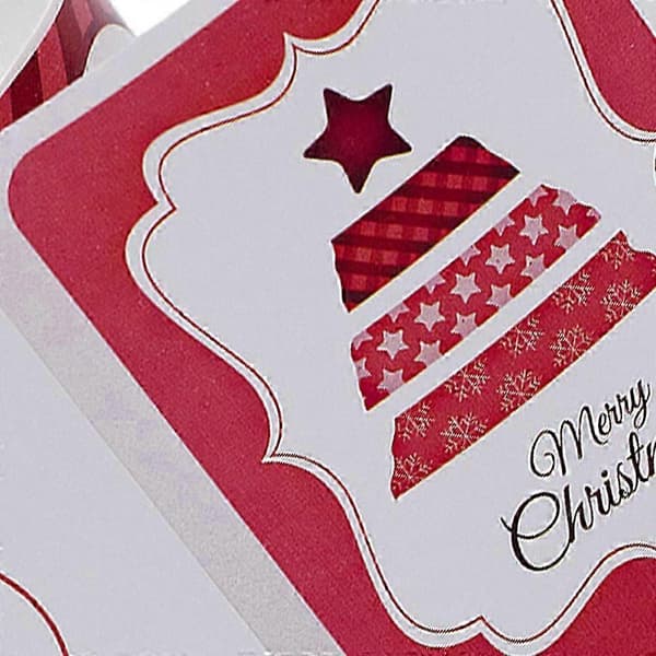 250 stycken julklappsetiketter presentdekaler för julklappar och förpackning