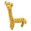 Giraffdesign Bomull Rep Hund Tuggleksak - Bitresistent, Tandrengöring Present till Husdjur