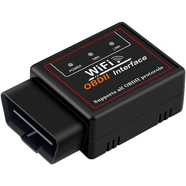 V1.5 WIFI Scanner Bil OBDII Diagnostikverktyg Kodläsare PIC18F25K80 Chip För Android IOS Windows
