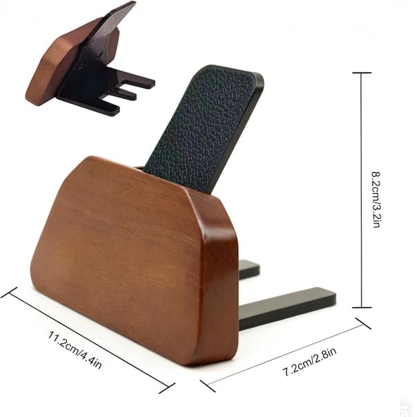 Gamepad-stander i massivt træ, controllerholder til PS4 PS5 Xbox
