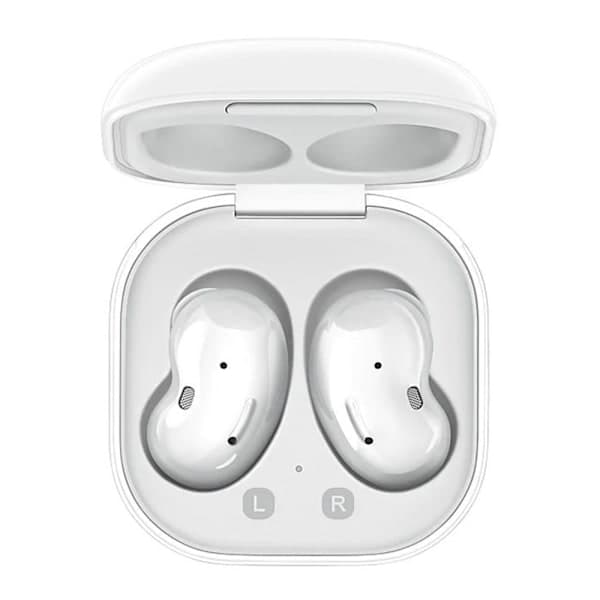 For Ga-laxy Buds Live Trådløse Bluetooth Øretelefoner og Ladeetui (Hvit) (White)