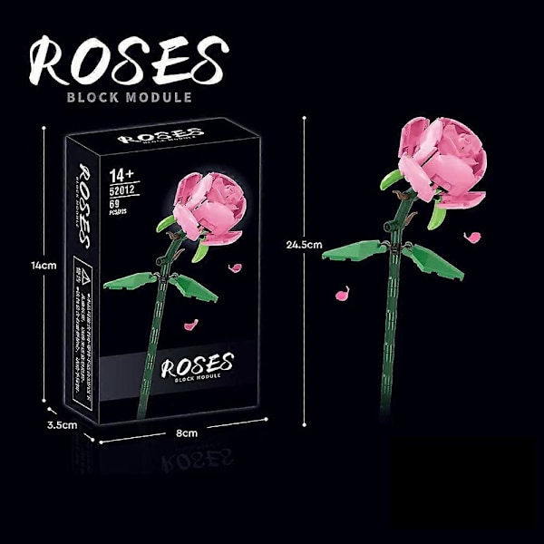 Rosbyggstenar - Blomstermontering - Odödlig blomma