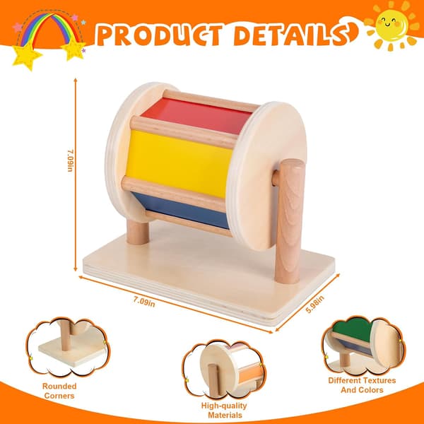 Montessori Medium Spindetromle, 6-12m