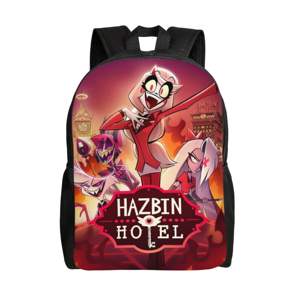 a482Hazbin Hotel Helluva Boss School Backpack For Teen Girls Middle School Bag  Laptop Bags zxDM482