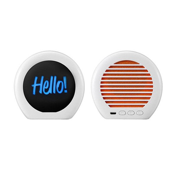 Langaton Mini Kannettava Pieni Äänisysteemi, Valoisa Bluetooth-Kaiutin, Kevyt Ja Kannettava LED-Valo, Pitkäkestoinen Akun Kesto