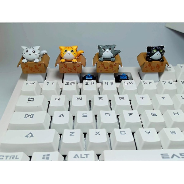 Pbt Keycap Cat Bottom Bakgrunnsbelyst OEM Profile Keycap For Rgb Mechanical Keyboard