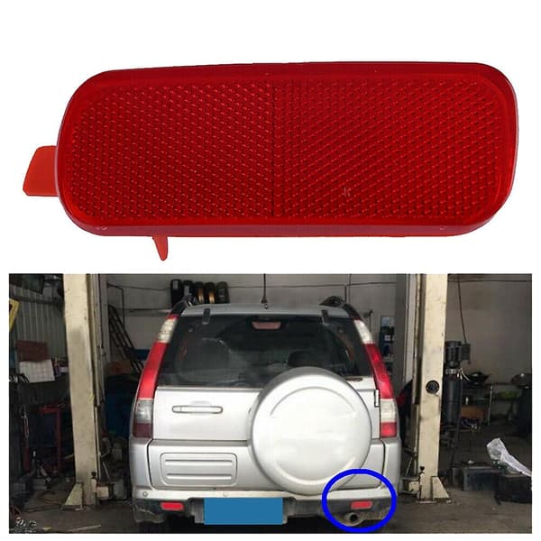 2 stk Bakre Bumper Reflektorlampe For -v 2001-2007 33505-s9a-003