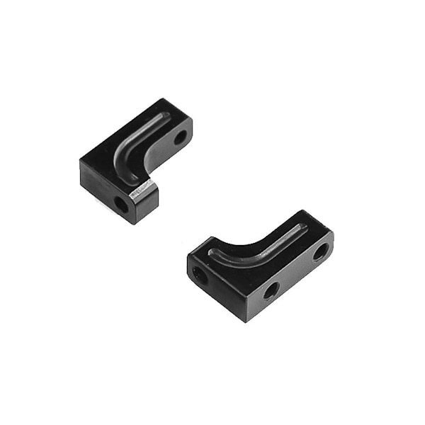 2 kpl Metal Servo Mount Axial Scx10 Wraith Rr10 Capra Smt10 Ax10 1/10 RC Crawler Autolle Parannus