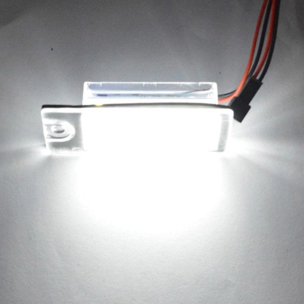 18 LED Registreringsskyltsbelysning för Volvo S80 S60 V70 Xc70 Xc90 (2st/set)