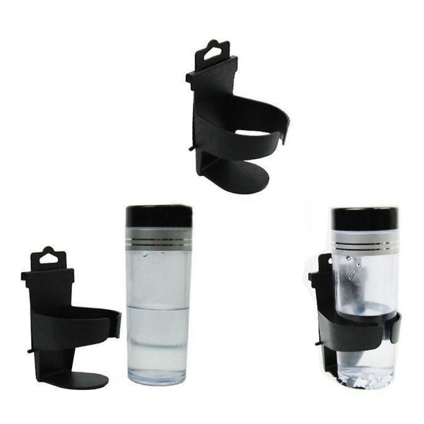 Bil Lastbil Dryck Vatten Botterhållare Universal Black Beverage Mugghållare Auto Door Mount Dryck Flaskställ
