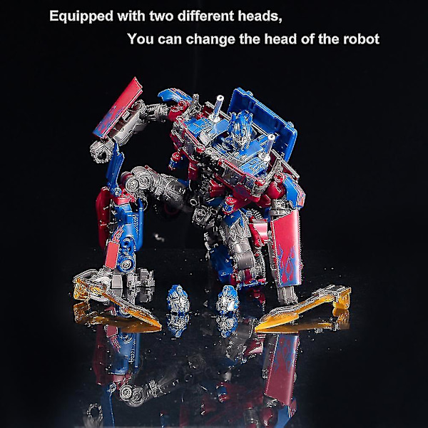 Deformerbar Bilrobot Legetøj Bærbar Deformationsbilmodel Børns Legetøj Legering Deformationslegetøj Gave Til Børn (Optimus Prime 6022a)