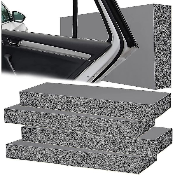 4-pack Garageskydd, Väggskydd för Garage, Självhäftande, Garagelänga, Dörrkantsskydd