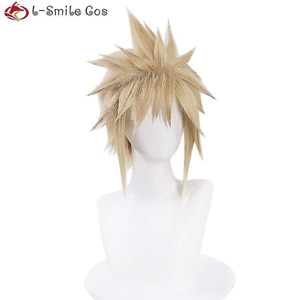 Game Ffvii Final Fantasy Cloud Strife Cosplay Peruk Final Fantasy Kort Linne