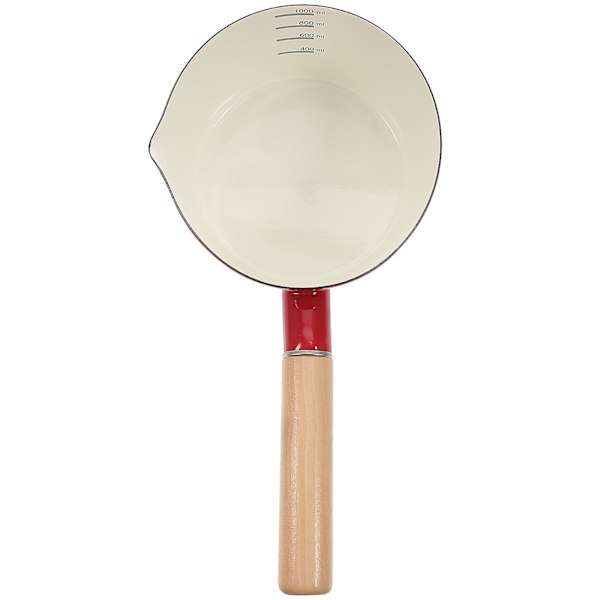 Non-stick Mælkegryde Emalleret Mælkegryde Multifunktionel Saucepotte Madlavningsgryde Køkken Saucepotte