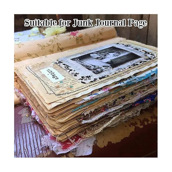 Håndlavede Papirark: 100 stk Vintage Håndværk Papirark Til Kalligrafi Tegninger Skrivning Kunst