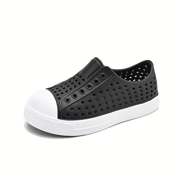 Pojkar Andningsbara Clog Sneakers Med Olika Färger För Utomhusvandring & Strandpromenader Pink Color 30