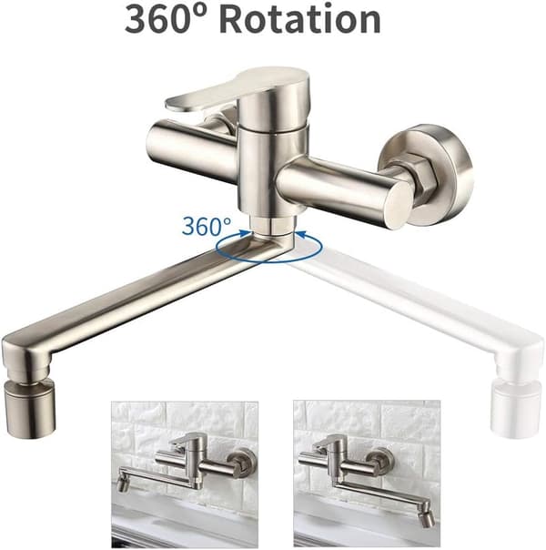 Anvendelig vandhanefilter 360 graders drejelig