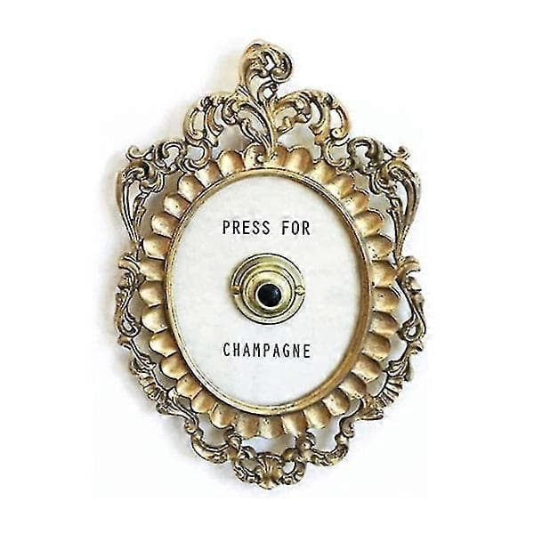 Champagne-knap dørklokke