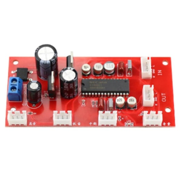 UPC1892CT + NE5532 Tone Plate Volume Control Board Forforstærker med diskantbasbalancevolumen