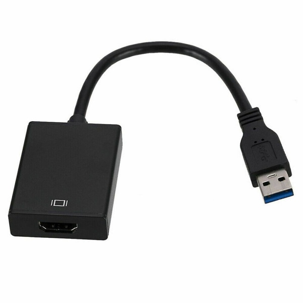 HD 1080p USB 3.0-HDMI-videokaapelisovitin kannettavalle tietokoneelle HDTV LCD-TV-muunnin