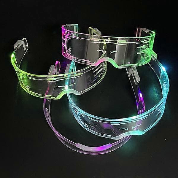 LED-valolasit Punk Future Sci Tech -lasit