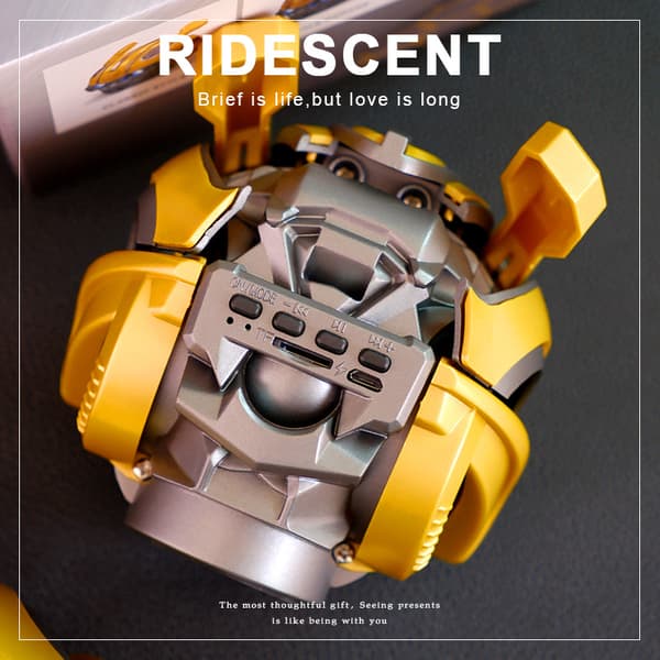 Bumblebee Transformers Bluetooth-högtalare, trendig skrivbordsprydnad, bärbar högtalare med tung bas