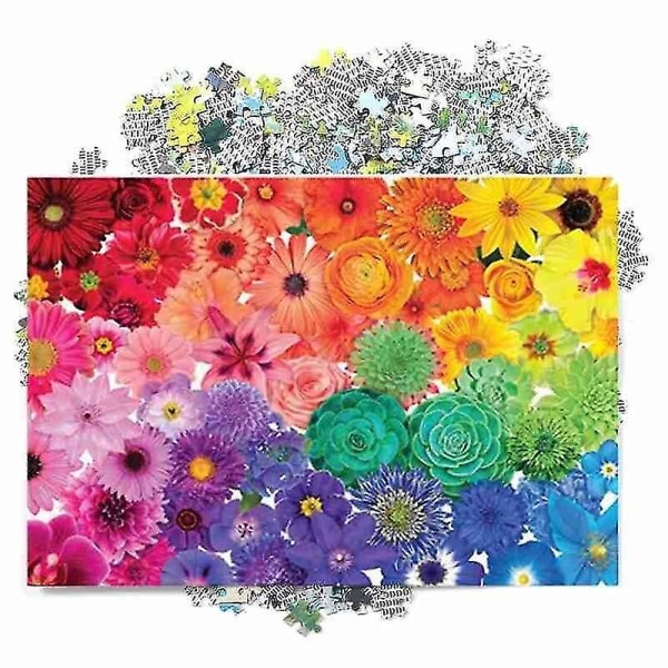 Voksne barn puslespill 1000 stykker husholdningsplanter blomst store landskap puslespill for voksne Pedagogisk leketøy