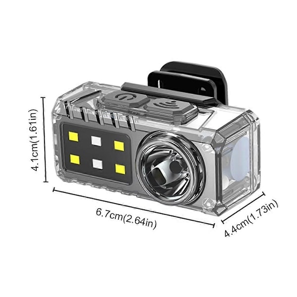 LED sensor hodelykt bevegelsessensor supersterk spotlight