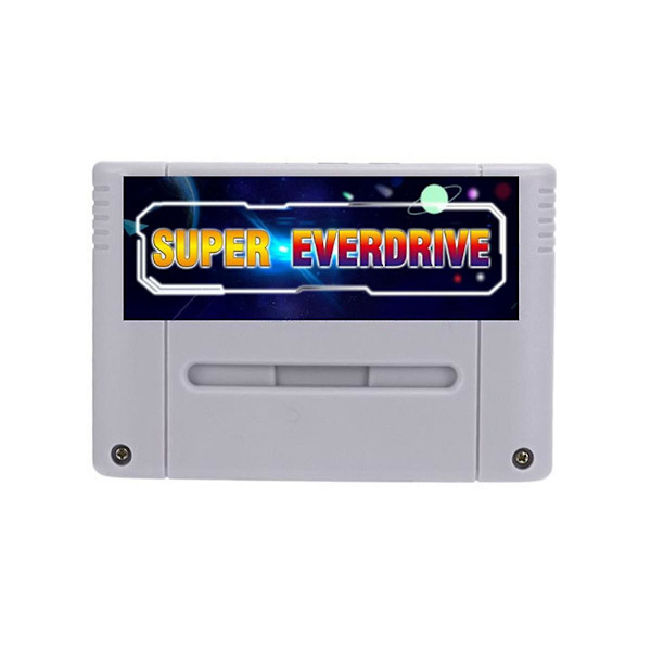Super 800 In 1 Pro Remix Pelikortti SNES 16-bit Pelikonsolille, Harmaa