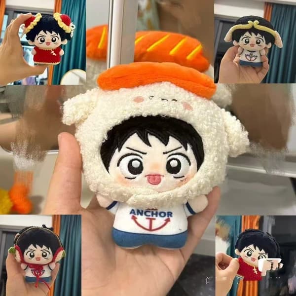 Baby Luffy Søstjerne Nunu Bomulds Plyslegetøj Anime 2D